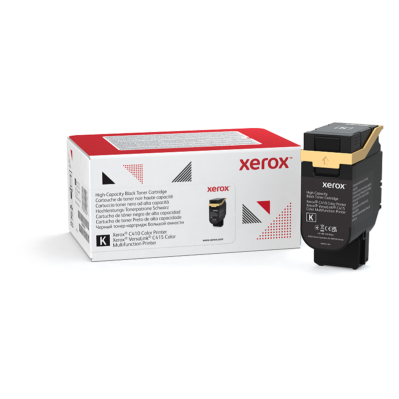 Xerox ® C410 Farbdrucker​/​VersaLink® C415 Farb-Multifunktionsdrucker Hohe Kapazität-Tonermodul Schwarz (10500 Seiten) - 006R04685