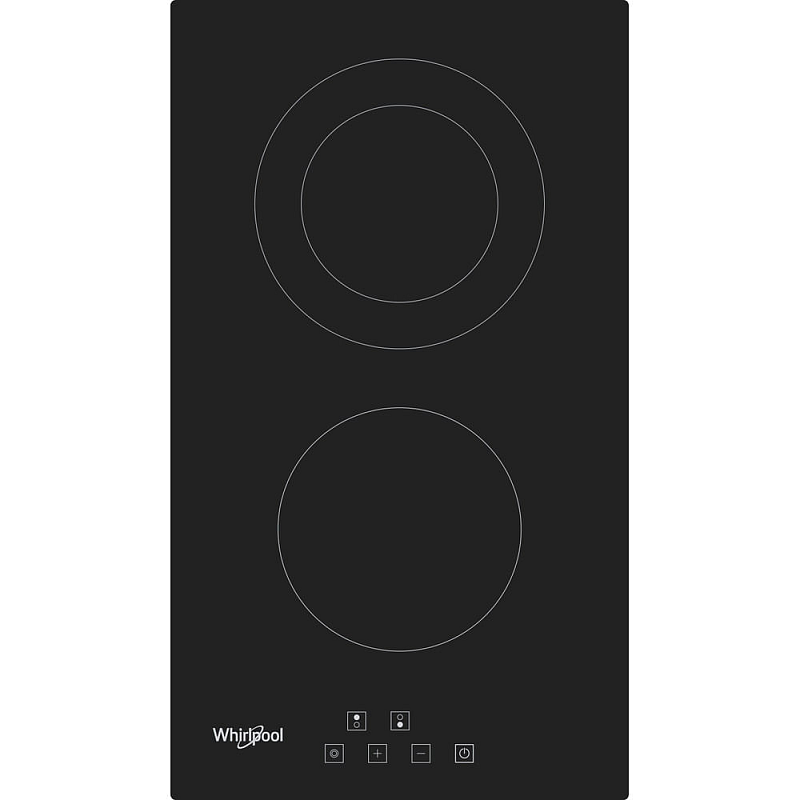 Whirlpool WRD 6030 B Schwarz Integriert 30 cm Keramik 2 Zone(n)