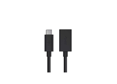 Belkin F2CU036btBLK USB Kabel USB 3.2 Gen 1 (3.1 Gen 1) USB C USB A Schwarz