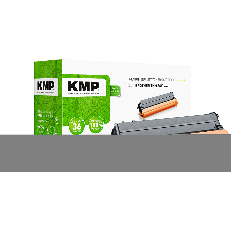 KMP 1266,0009 Tonerkartusche 1 Stück(e) Kompatibel Gelb