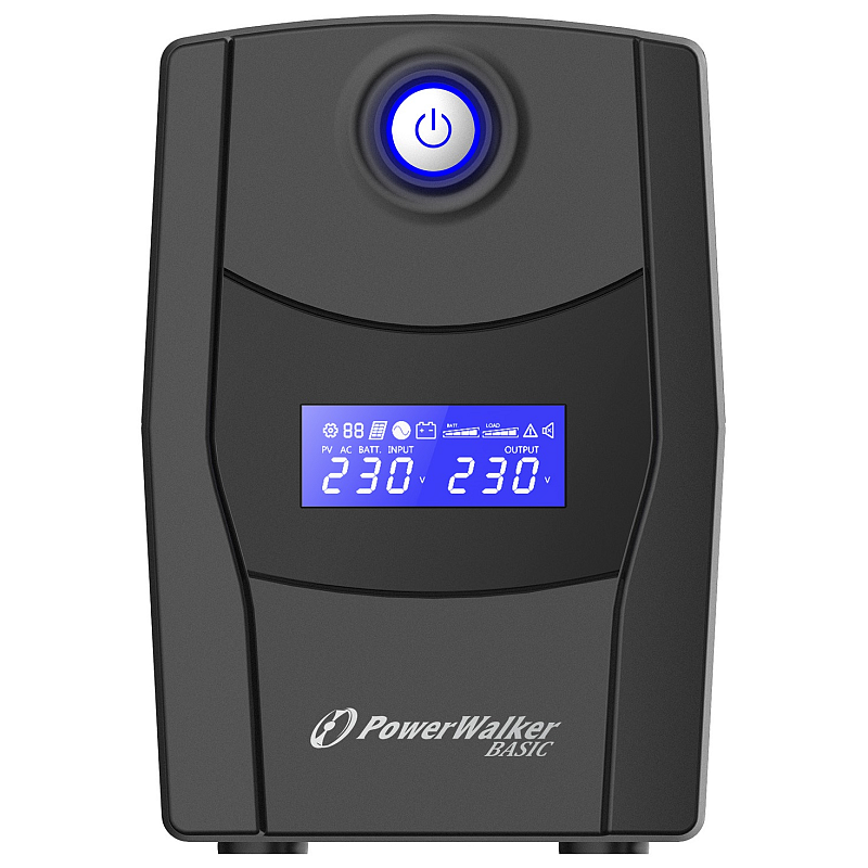 PowerWalker VI 800 STL Unterbrechungsfreie Stromversorgung (USV) Line-Interaktiv 0,8 kVA 480 W 2 AC-Ausgänge