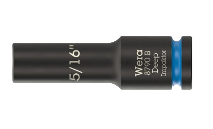 Wera 05005565001 Steckschlüsseleinsatz Steckschlüsselbuchse Schwarz, Blau