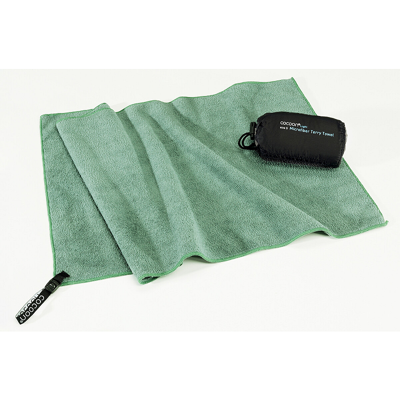Cocoon TTE07-M Reisehandtuch 90 x 50 cm Mikrofaser, Polyester Grün 1 Stück(e)