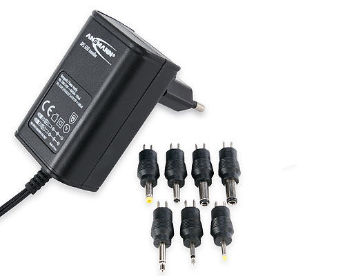Ansmann APS 600 Netzteil & Spannungsumwandler Draußen 7,2 W Schwarz