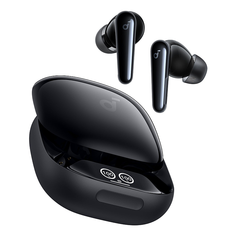 Anker Liberty 4 Pro Kopfhörer True Wireless Stereo (TWS) im Ohr Anrufe/Musik/Sport/Alltag USB Typ-C Bluetooth Schwarz