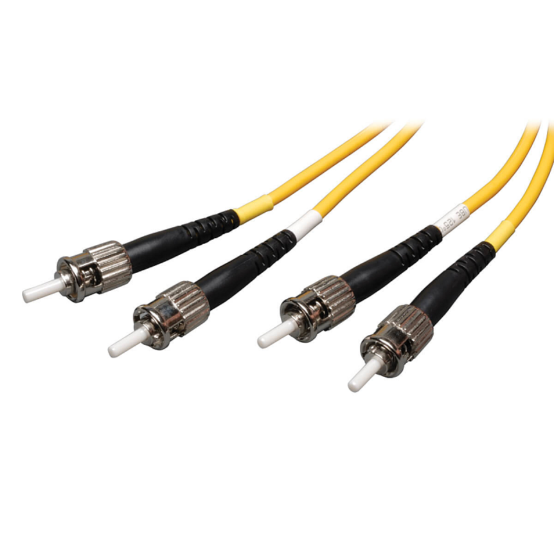 Tripp Lite N352-03M InfiniBand/Glasfaserkabel 3 m 2x ST OFNR Schwarz, Gelb