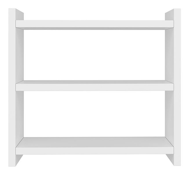 Woody Fashion 362ANT1120 Regal Arbeitsplattenregal Freistehend Partikelbord Weiß