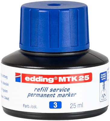 Edding MTK 25 Marker-Nachfüller Blau 25 ml 1 Stück(e)