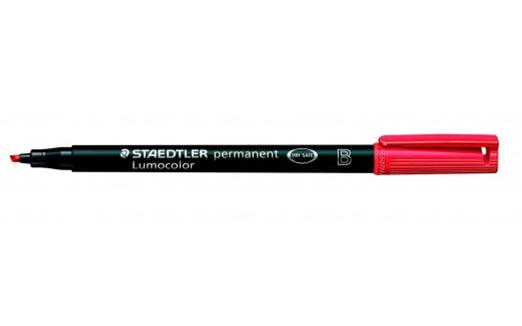 Staedtler 314-2 Permanent-Marker Rot 1 Stück(e)