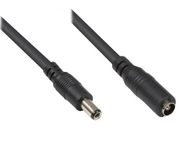 Alcasa AS10-NV5525 Stromkabel Schwarz 10 m