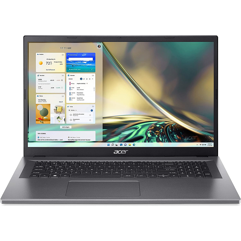 Acer Aspire 3 A317-55P-36NK Intel Core i3 N-series i3-N305 Laptop 43,9 cm (17.3") Full HD 16 GB LPDDR5-SDRAM 512 GB SSD Wi-Fi 6 (802.11ax) Windows 11 Home Grau