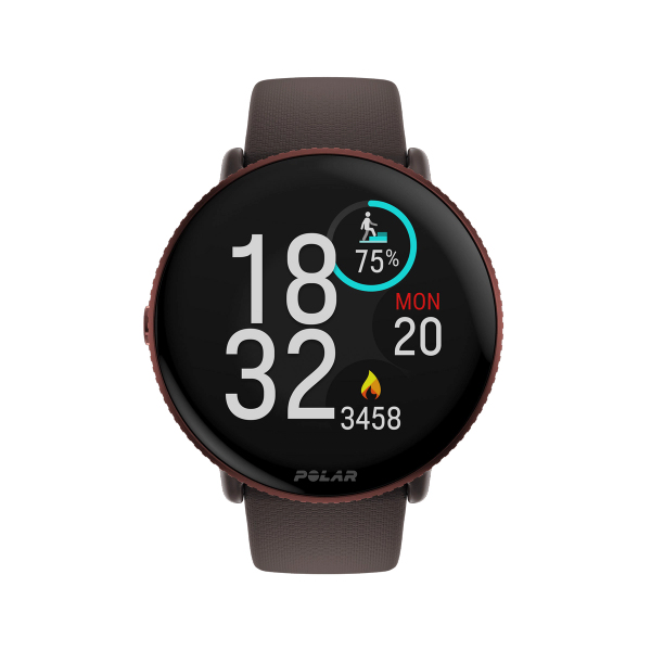 Polar Ignite 3 3,25 cm (1.28") AMOLED 43 mm Digital 416 x 416 Pixel Touchscreen Braun GPS