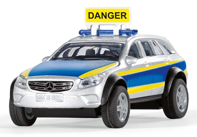 Siku Mercedes-Benz E-Class All Terrain 4X4 Police Modell Polizeiwagen Vormontiert 1:50