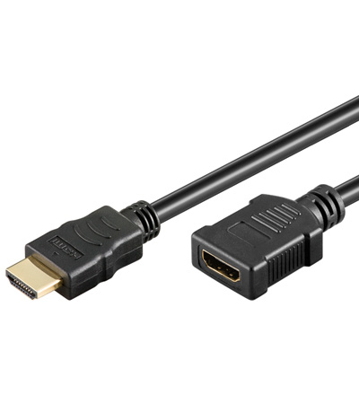 Alcasa HDMI 1m HDMI-Kabel HDMI Typ A (Standard) Schwarz