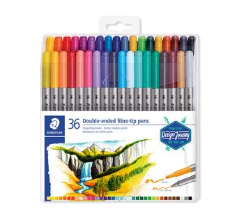 Staedtler Doppelfasermaler Design Journey 36er Etui