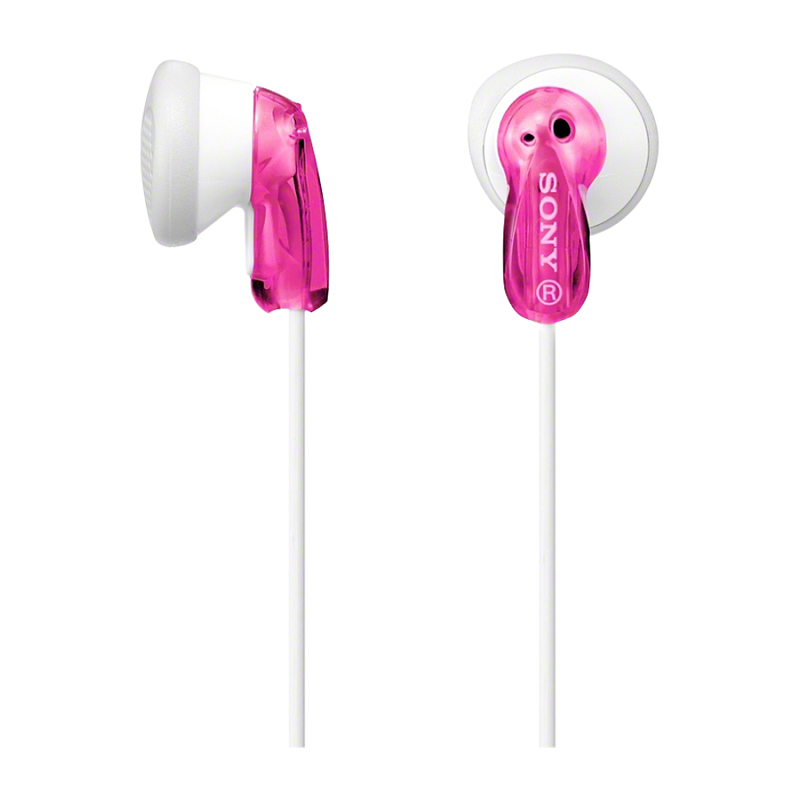 Sony MDR-E9LP Kopfhörer Kabelgebunden im Ohr Musik Pink, Weiß