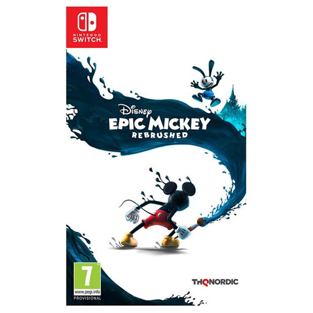 GAME Disney Epic Mickey: Rebrushed Standard Vereinfachtes Chinesisch, Traditionelles Chinesisch, Deutsch, Niederländisch, Englisch, Spanisch, Italienisch, Japanisch, Portugiesisch Nintendo Switch