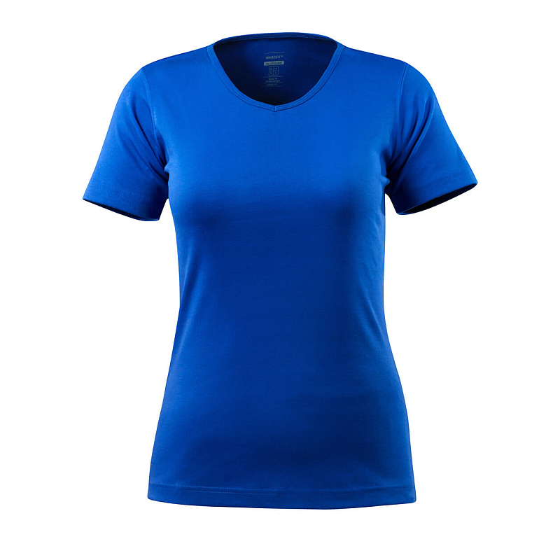 MASCOT Nice T-Shirt V-Ausschnitt Kurzärmel Baumwolle