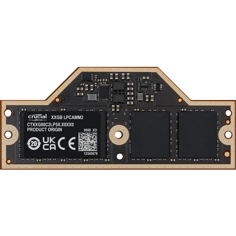 Crucial CT32G75C2LP5X Speichermodul 32 GB 1 x 32 GB LPDDR5X 7500 MT/s 262-pin LPCAMM2