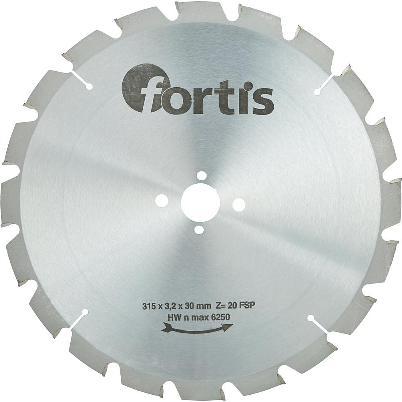 Fortis 4317784784979 Kreissägeblatt 31,5 cm 1 Stück(e)