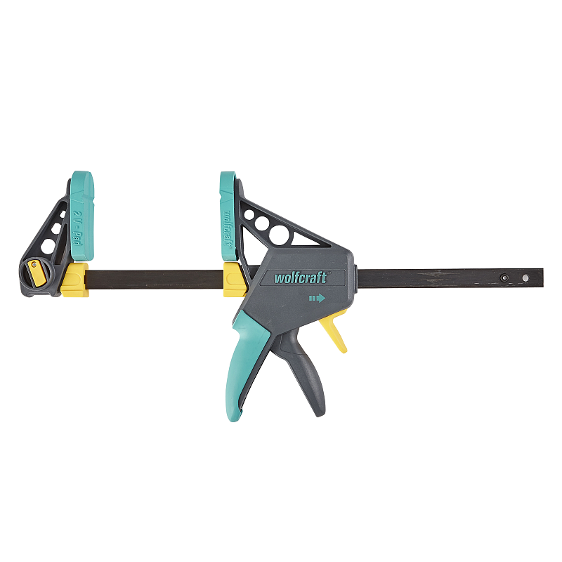 wolfcraft GmbH 3031000 Schraubzwinge 30 cm Grün, Grau, Gelb
