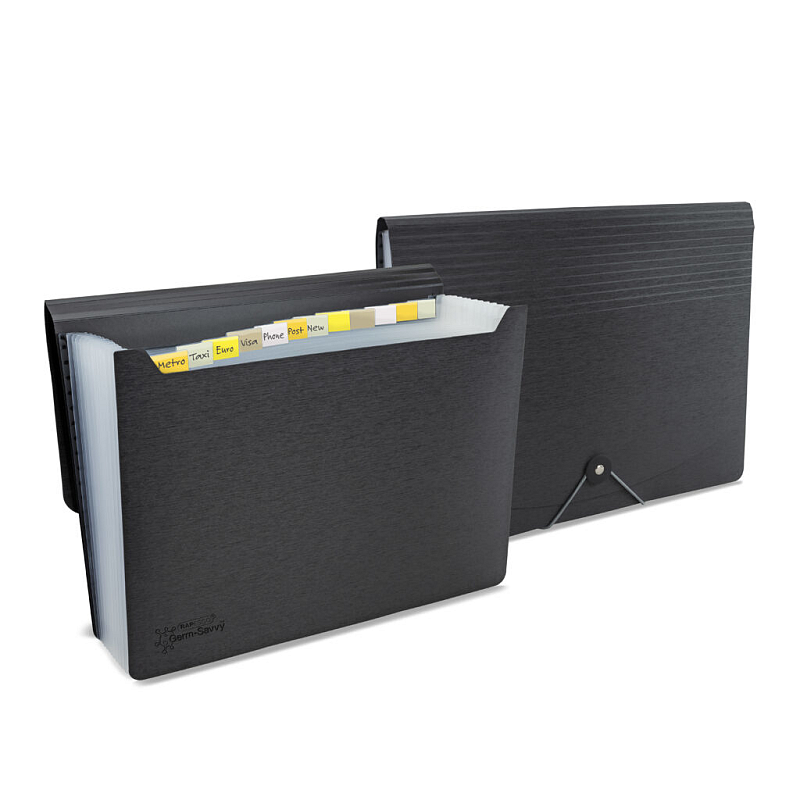 Rapesco 1638 Hängeordner Polypropylen (PP) A4 Schwarz 1 Stück(e)