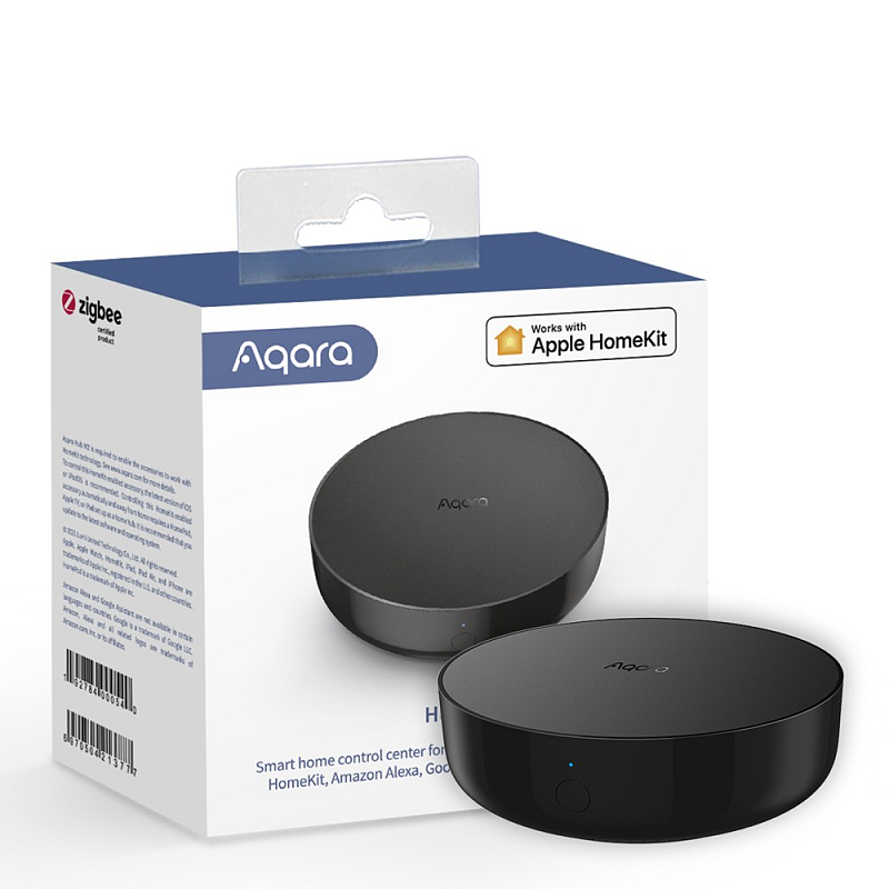 Aqara HM2-G01 zentrale Smart Home Steuereinheit Kabellos Schwarz