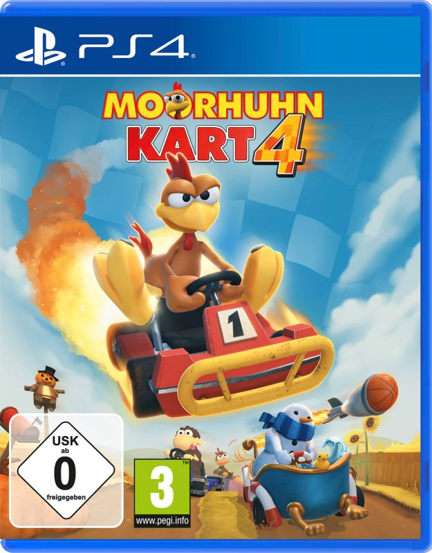 ak tronic Software & Services Moorhuhn Kart 4 Standard Deutsch, Niederländisch, Englisch, Spanisch, Französisch, Italienisch PlayStation 4