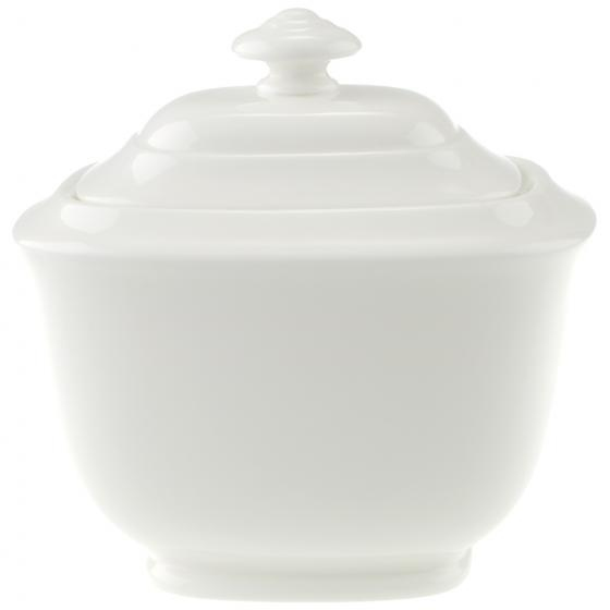 Villeroy & Boch Royal Zuckerdose Weiß Porzellan