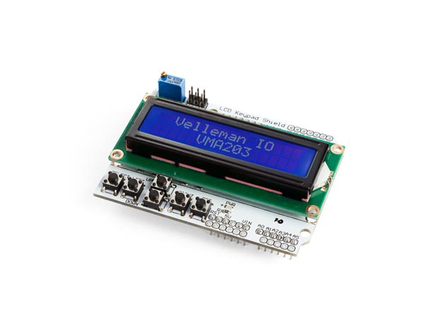 Whadda WPSH203 Zubehör für Entwicklungsplatinen LCD-Schirm-Set Mehrfarbig