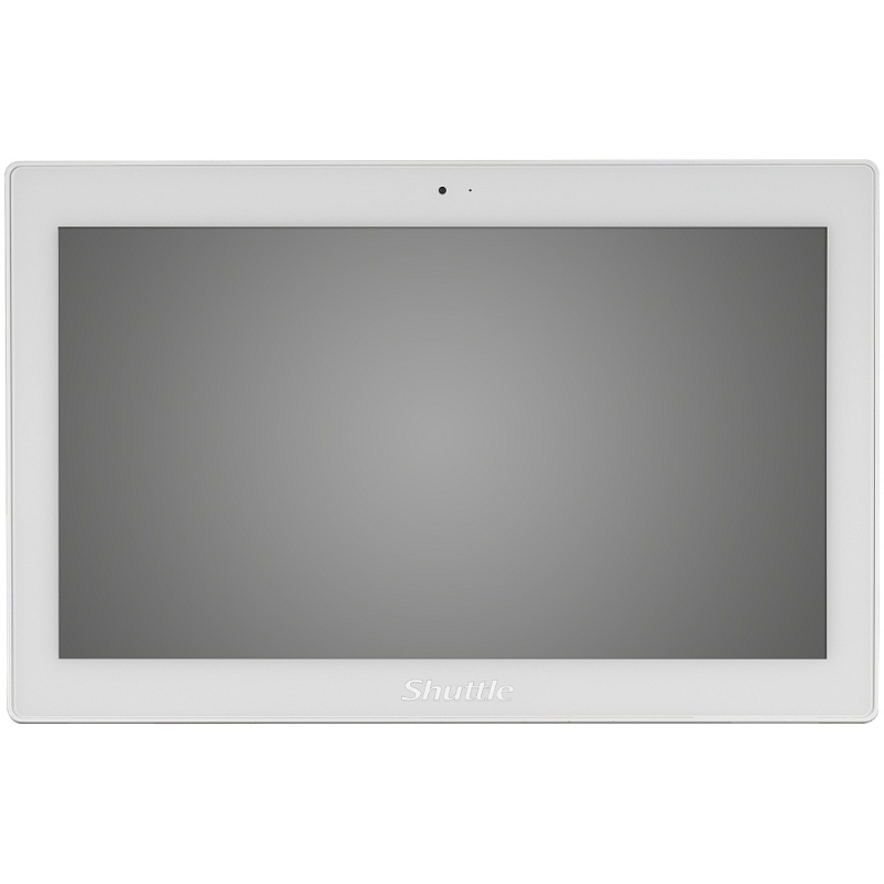 Shuttle All-In-One Panel PC Barebone P15WL01-i5 weiß, 15.6" Multi-Touch-Screen, i5-8365UE, 2xLAN, IP65, lüfterlos, 24/7 Dauerbetrieb