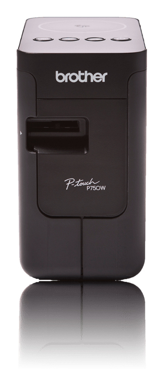 Brother PT-P750W Etikettendrucker 180 x 180 DPI 30 mm/sek Verkabelt & Kabellos HSE/TZe WLAN