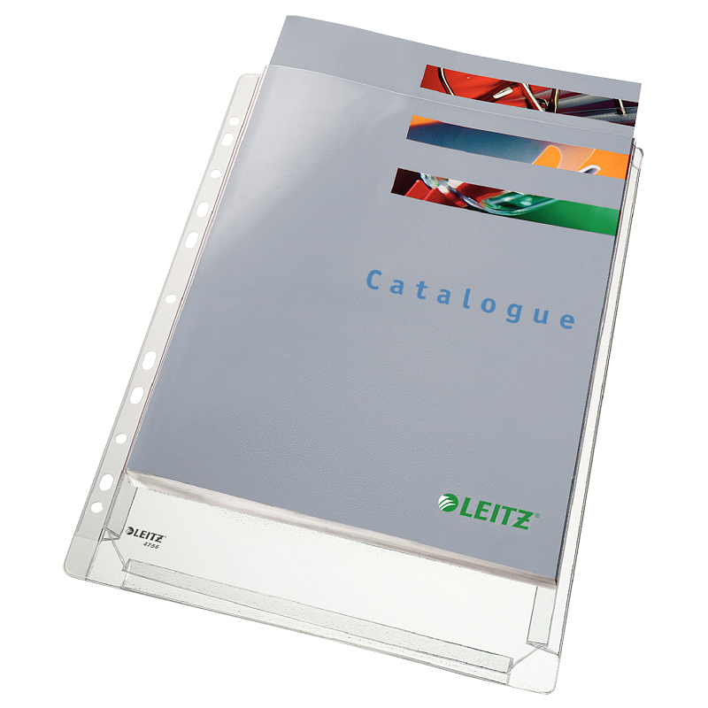 Leitz 47563003 Klarsichthülle 210 x 297 mm (A4) Polyvinylchlorid (PVC)