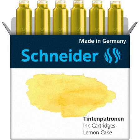 Schneider Schreibgeräte Pastel Druckerpatrone 6 Stück(e) Original Gelb