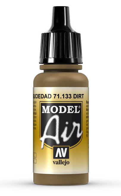 Vallejo 71.133 Acrylfarbe 17 ml Braun Flasche