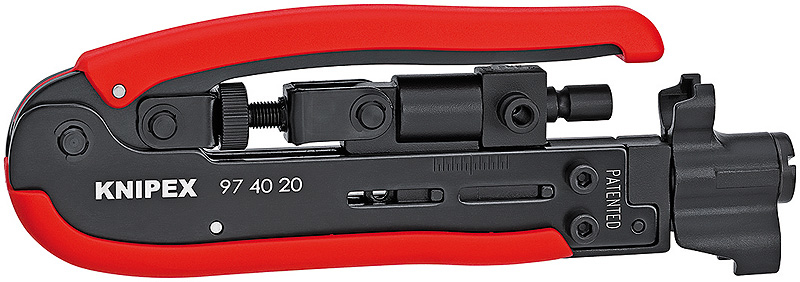Knipex 97 40 20 SB Schwarz, Rot