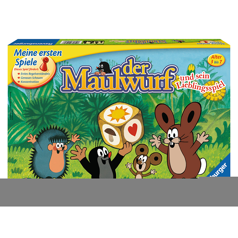Ravensburger Der Maulwurf und sein Lieblingsspiel Brettspiel Reisen/Abenteuer
