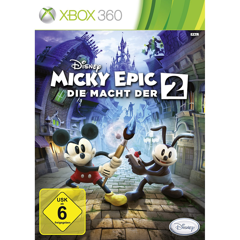 Disney Micky Epic Die Macht der 2, Xbox 360 Deutsch