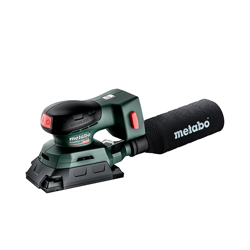 Metabo POWERMAXX SRA 12 BL SET Schwingschleifer 10000 RPM 20000 OPM Schwarz