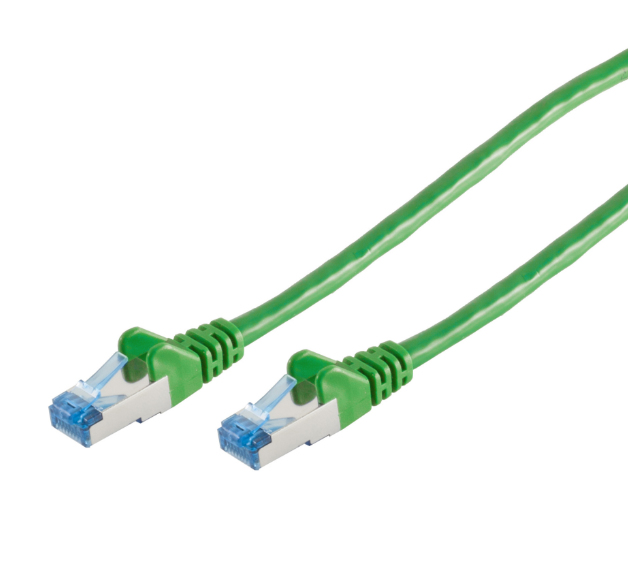 S/CONN maximum connectivity 75713-G Netzwerkkabel Grün 3 m Cat6a S/FTP (S-STP)