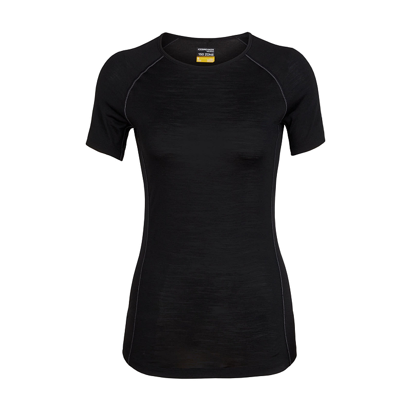 Icebreaker 150 Zone T-Shirt Rundhals Kurzärmel Elastan, Lycra, Merino-Wolle