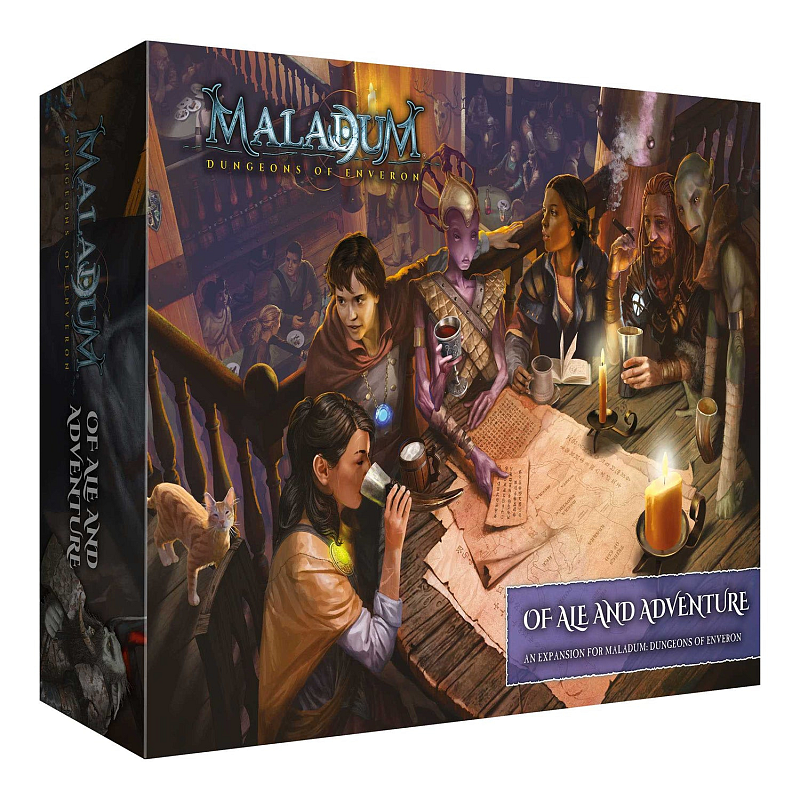 Asmodee Maladum of Ale and Adventure Expansion Brettspiel