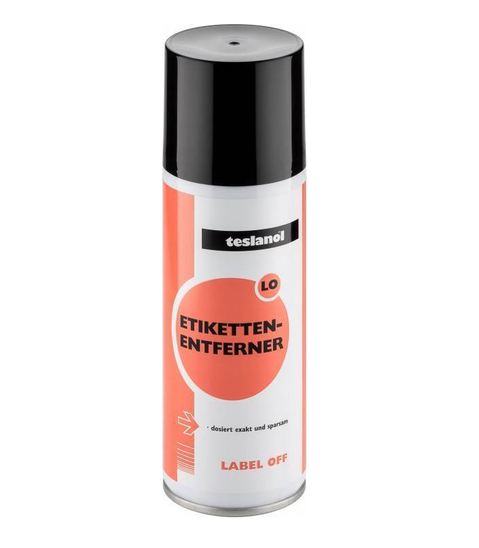 Teslanol Label Remover 200 ml Zubehörreinigungsspray