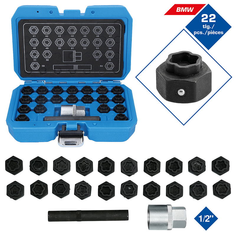 Brilliant Tools BT691050 Steckdosen/Steckdosen-Set Steckschlüssel-Satz
