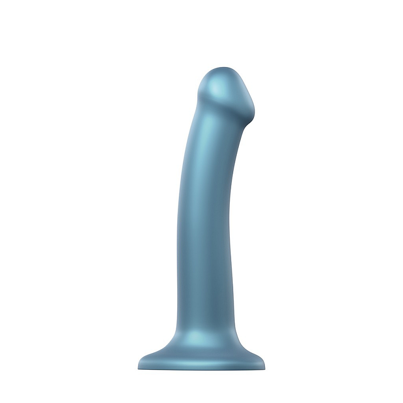 Strap-on-me 6013861 Vibrator Umschnalldildo Analverkehr, Vaginaler Sex Blau Silikon 160 mm 3,3 cm