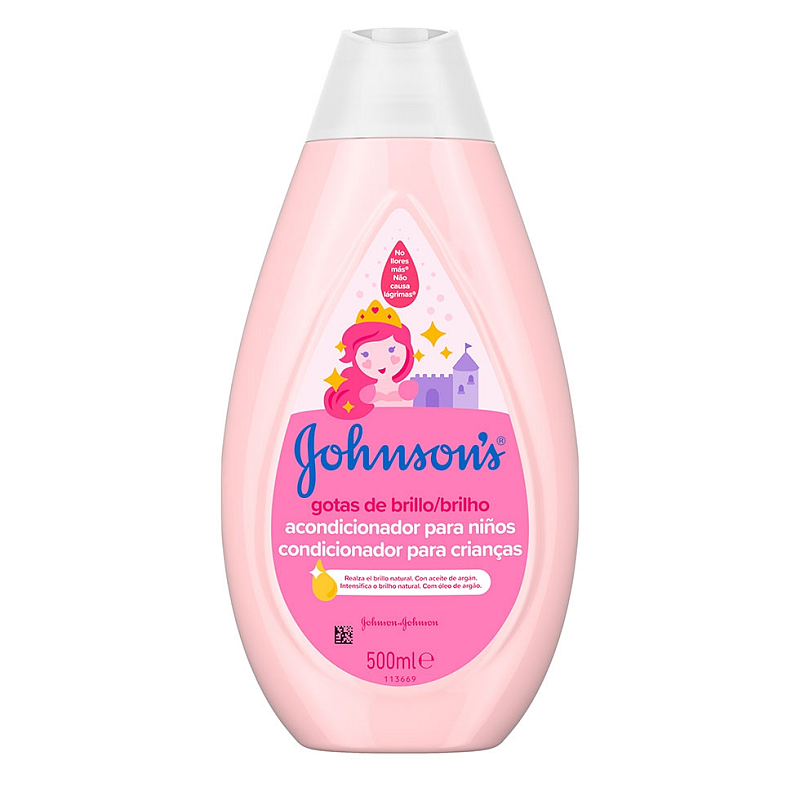 Johnson's Shiny Drops Kids Conditioner Nicht-professionelle Haarspülung 500 ml Kinder