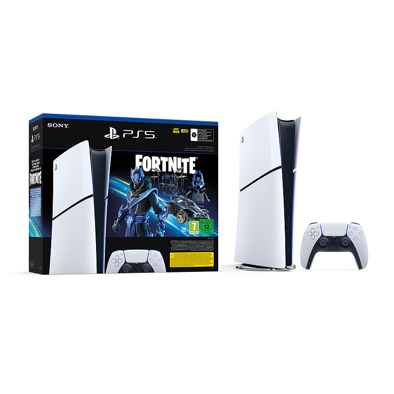 Sony Playstation 5 Digital Edition Fortnite 1 TB WLAN Schwarz, Weiß