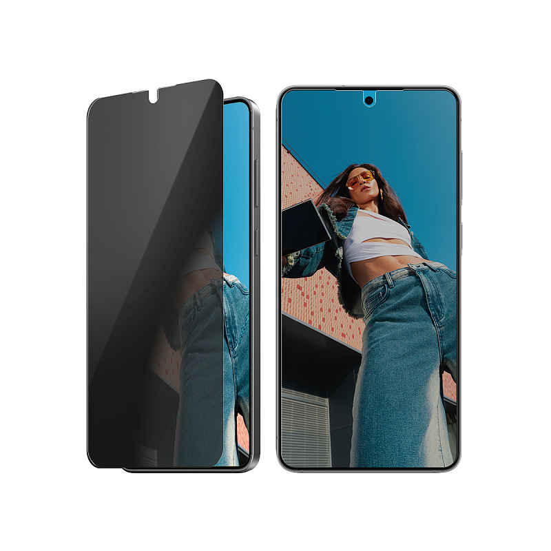 PanzerGlass ® Privacy Displayschutz Samsung S25 Edge | Ultra-Wide Fit