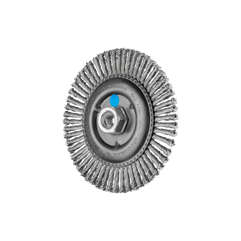 PFERD RBG 15006/M14 PIPE INOX 0,50 Rund- & Rotorbürste 15 cm
