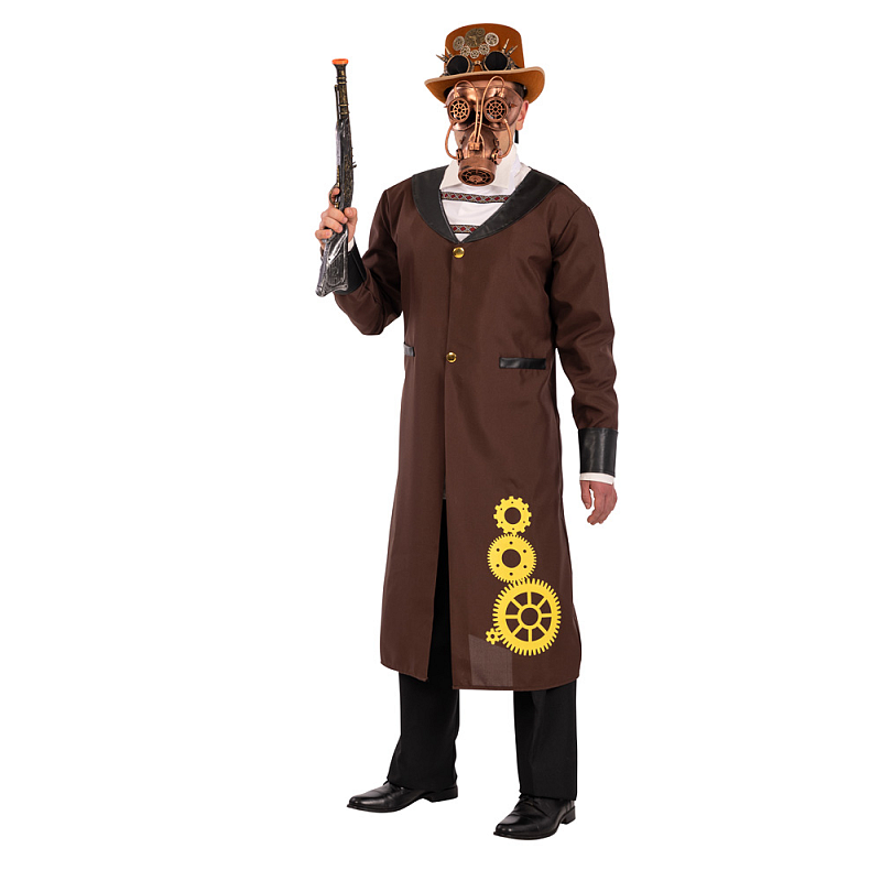 Carnival Toys 83304 Kostüm Ausgefallener Anzug Erwachsener Männlich Steampunk